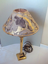 Messing Tischlampe Vintage