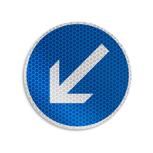 Verkehrszeichen-Aufkleber
