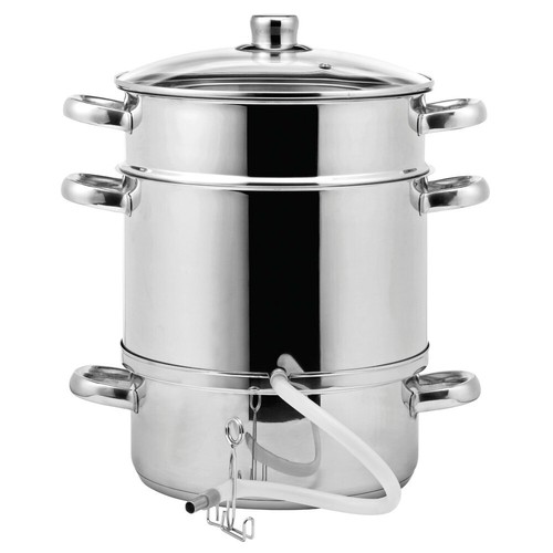 Dampfentsafter edelstahl 14l - edelstahl,