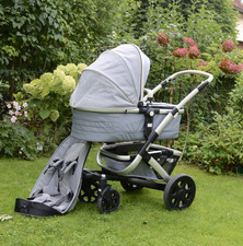 Versand! Joolz Geo 2 Kombi Kinderwagen Babyschale Sportsitz gentle blue