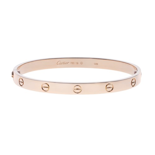 Cartier 18k rosegold love - cartier,