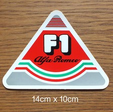 Sticker Aufkleber Formel 1 Alfa Romeo F1 Racing Team 80er Jahre 80s