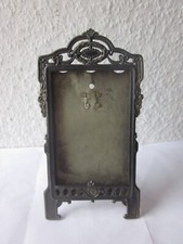 36874 Jugendstil Ornamental Stehbilderrahmen frame  15x8cm Hartblei 10x6cm innen
