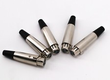XLR Female Stecker 5er Set