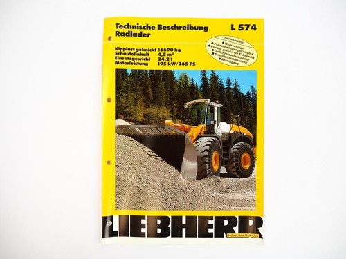 Prospekt liebherr l574 - prospekt,