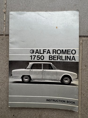 Original alfa romeo 1750 - original,
