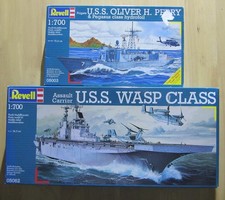 Schiff Modellbausätze, Revell 1/700, Nr. 05003 u. 05062, ungebaut