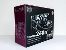 ► COOLER MASTER NEPTON 240M 240 mm AIO CPU Wasser- Kühlung / -Kühler in OVP NEU