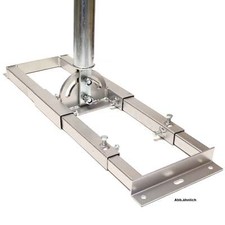 Dachsparrenhalter 1m Mast