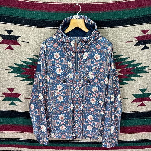 Pretty green floral cord smock - floral,