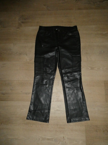 Rainbow bootcut leder hose - rainbow,