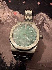 Einzelstück Automatikuhr Eigenbau | Seiko NH35 Werk | Edelstahl 41 mm | Grün