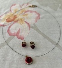 Vintage ROSA TEMPLIN Set Kette