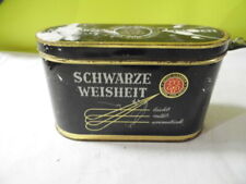 Zigarrendose Blechdose Schwarze Weisheit Essen Cigarren Maduro Deter-Zigarren