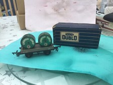 Hornby Dublo, Spur 00, Vintage, verpackt, Kabeltrommelwagen mit Ladung.