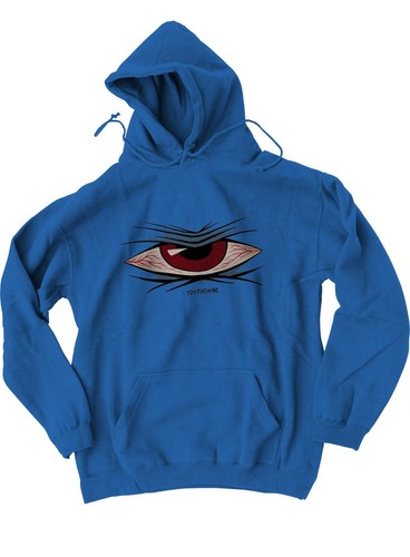 Toy machine hoodie - eye, royal
