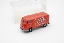 BREKINA H0 VOLKSWAGEN ( VW ) T1 BUS Bulli Oranka Fruchtsaftlimonade Rot 1:87