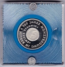 10 Mark 1981 700 Jahre Münzprägung Berlin  pol. Platte  OVP  Aufl.  5.500
