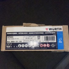 25 Stück Würth Trennscheibe