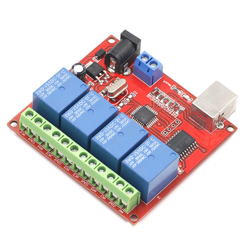 Kanal relaismodul usb - 4,