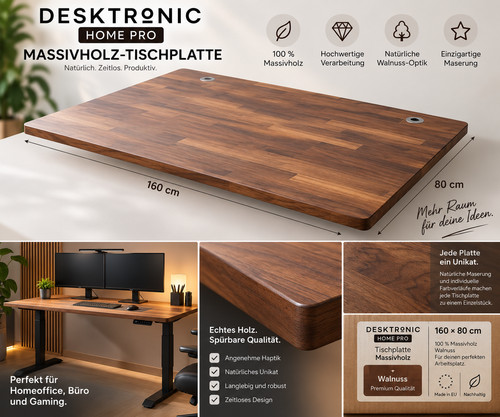 Desktronic homepro massivholz - homepro,