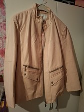 Damen Echte Lederjacke Gr