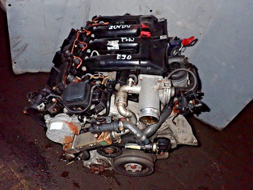Motor komplett m47 204d4 - motor,
