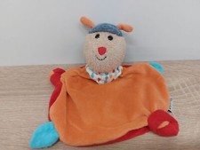 Sterntaler Schmusetuch Schnuffeltuch  Käfer Raupe Rudi orange & rot Kuscheltier 