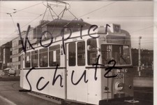 Postkarte :  BERLIN   - hist. Straßenbahn Typ FF 50 Baujahr 1950