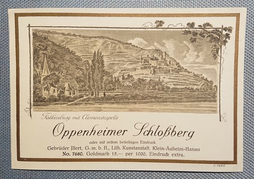 Altes weinetikett - altes,