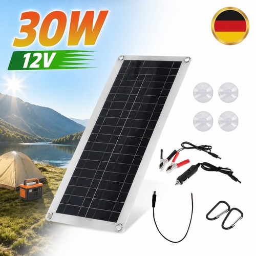 12v solarpanel ladegerät - ladegerät, 30w