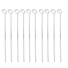 20 Grillspieße Edelstahl 20cm