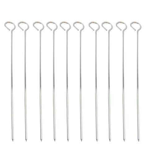Grillspieße edelstahl 20cm - edelstahl,
