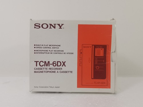 Sony walkman tcm 6dx - walkman, tcm-6dx