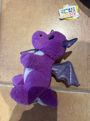 Plüsch drache lila - plüsch,