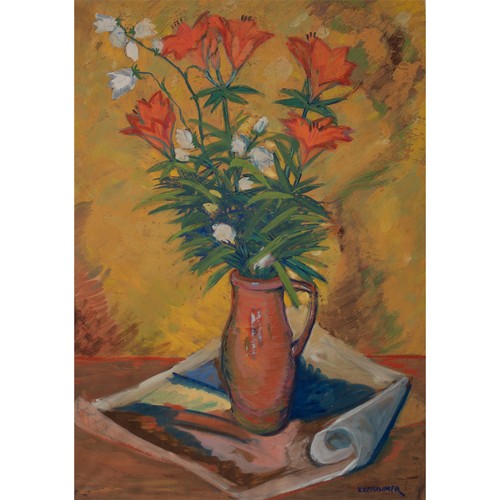 Blumenstillleben lilien - blumenstillleben,