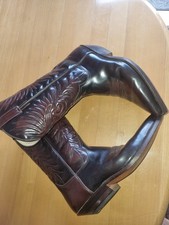 Vidal  Cowboystiefel  Westernstiefel  Leder Vintage/Retro Gr.42 Braun 