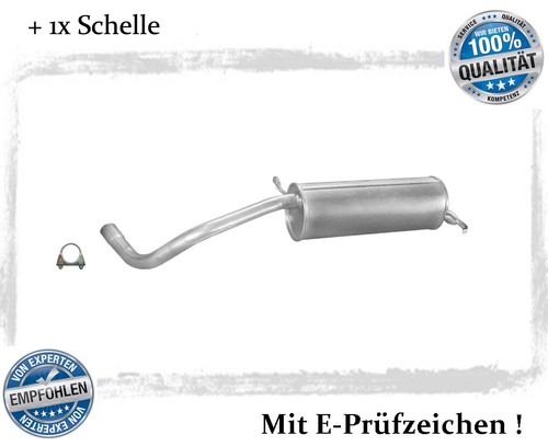 Endschalldämpfer für polo - endschalldämpfer,