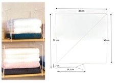 4 St. Regaltrenner Schubladenteiler Organizer Schrankteiler Regalteiler Trenner