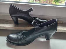 Pumps Aces London echt Leder Schuhe Schwarz 37 TOP HOCHWERTIG