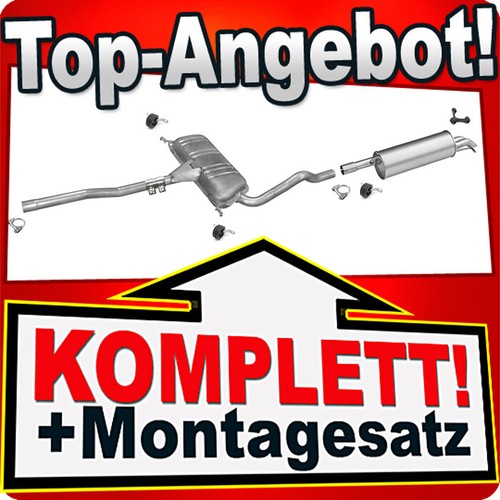 Auspuff für skoda superb - auspuff,