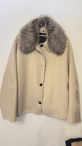 Zara woll caban cape mantel - woll,