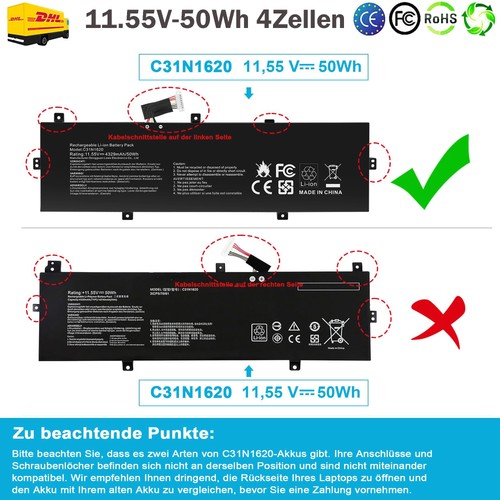 C31n1620 c31p0j1 akku für - c31p0j1,