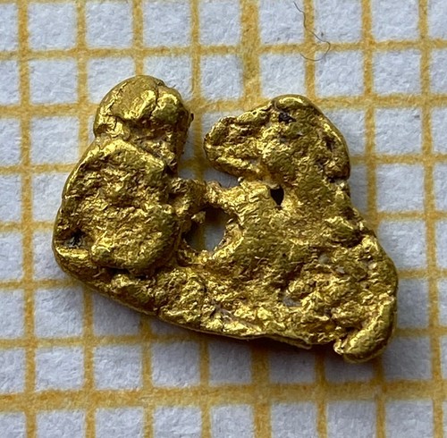 Echtes goldnugget - echtes,