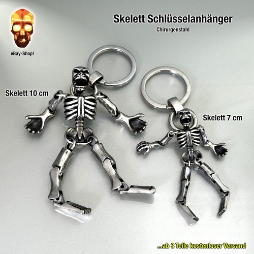 Skelett schlüsselanhänger - skelett,