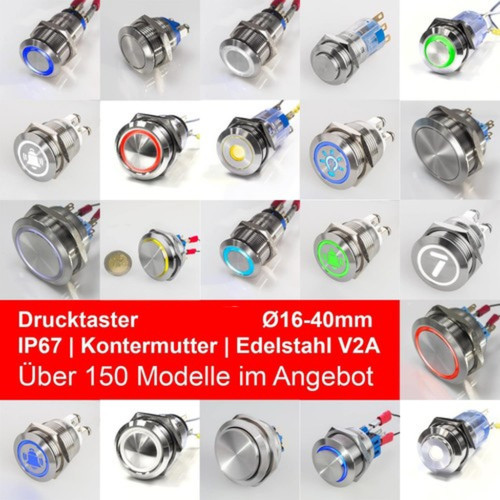 Metzler drucktaster led taster - led,