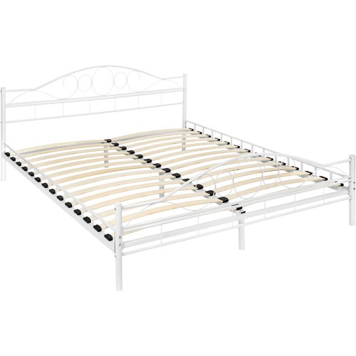 Metallbett mit lattenrost - lattenrost, im