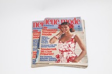 Vintage Neue Mode Modeheft Ausgabe 4 - Nov. 1977  mit Anleitung + Schnittmustern