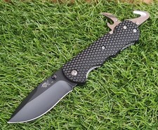 Sanrenmu Messer 7045LUI-PH-T4 Rescue Knife Rettungsmesser Tool Gf Griff