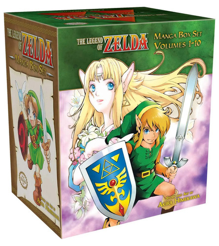 Legend zelda complete box - of,